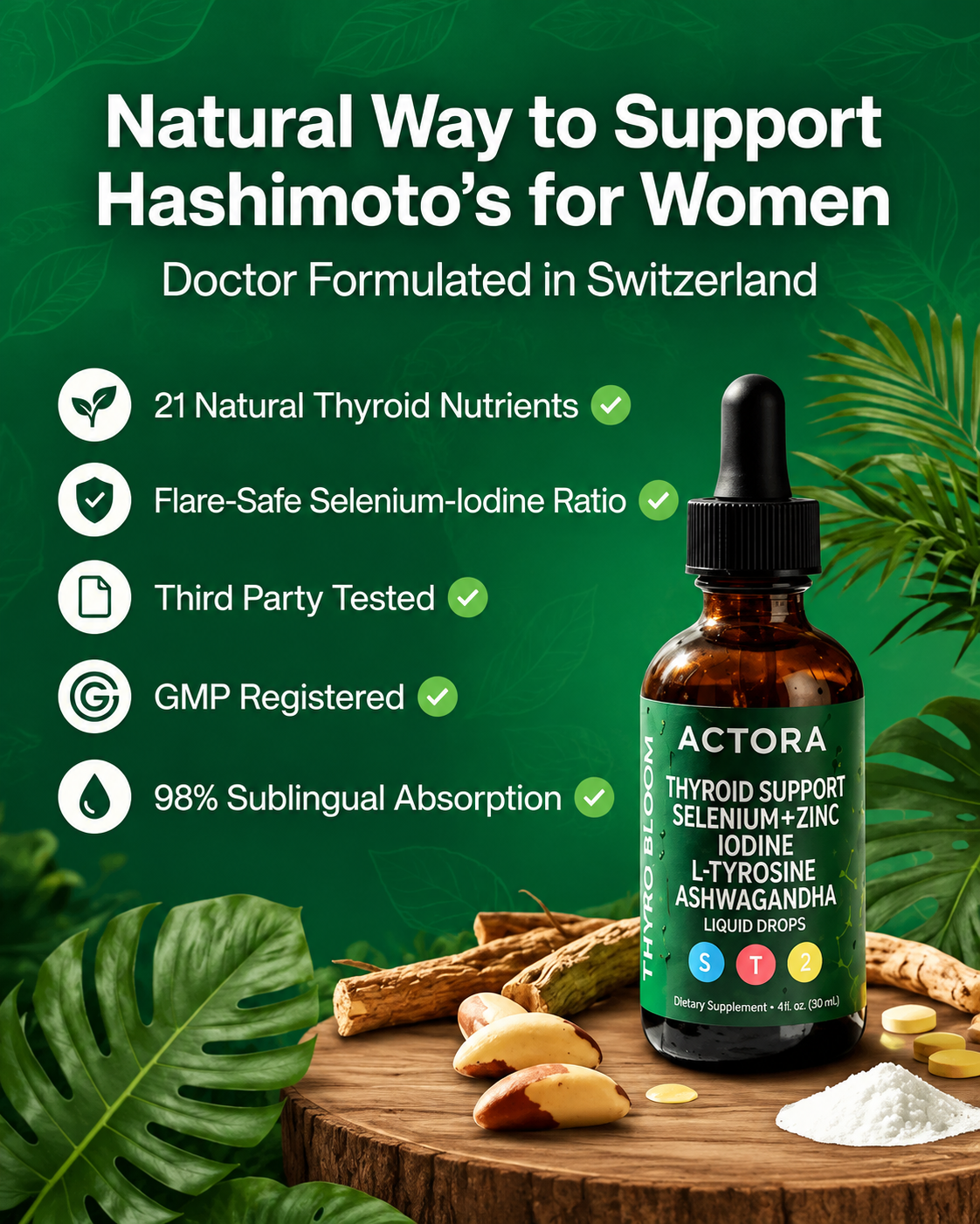 Actora® Thyroid Support Drops