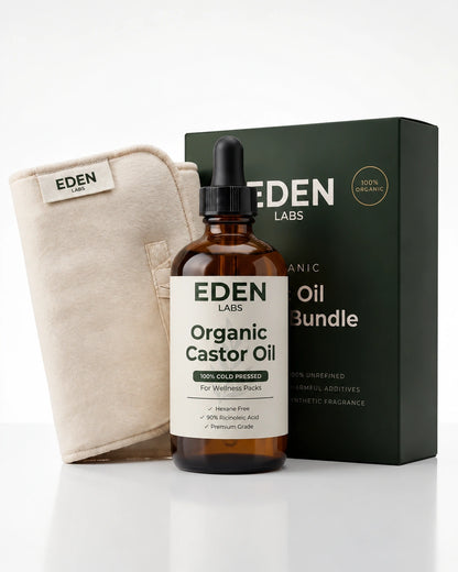 Eden Labs® Castor Oil Compress Kit