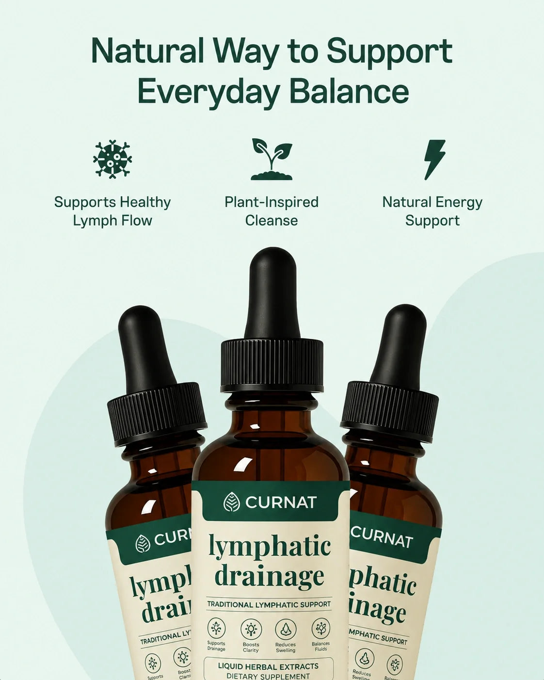 Curnat® Lymphatic Drainage Drops