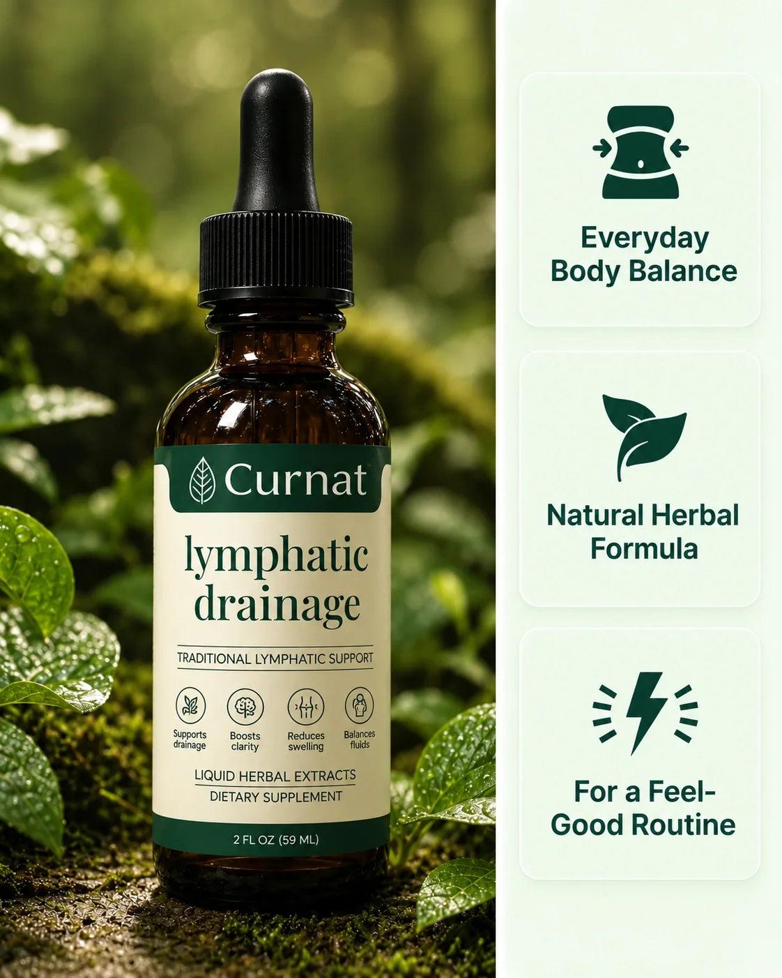 Curnat® Lymphatic Drainage Drops