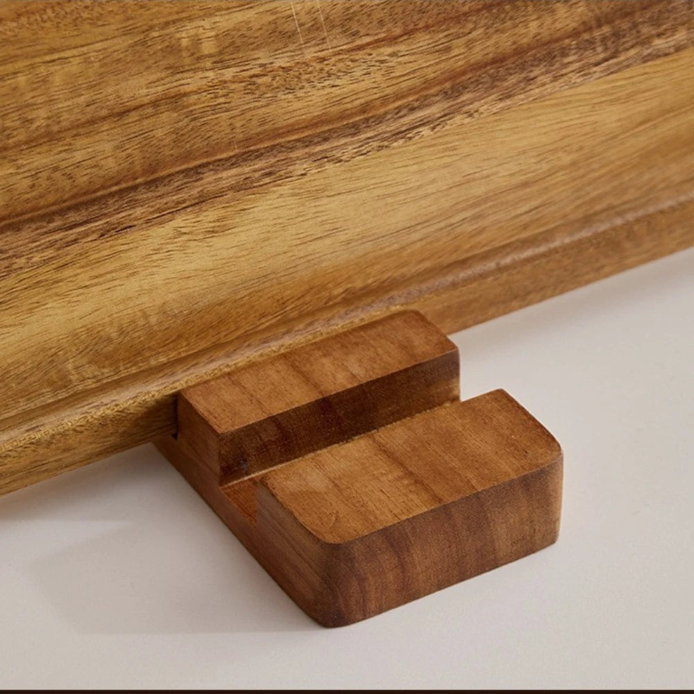 Acacia board stand