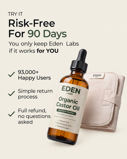 Eden Labs® Castor Oil Compress Kit