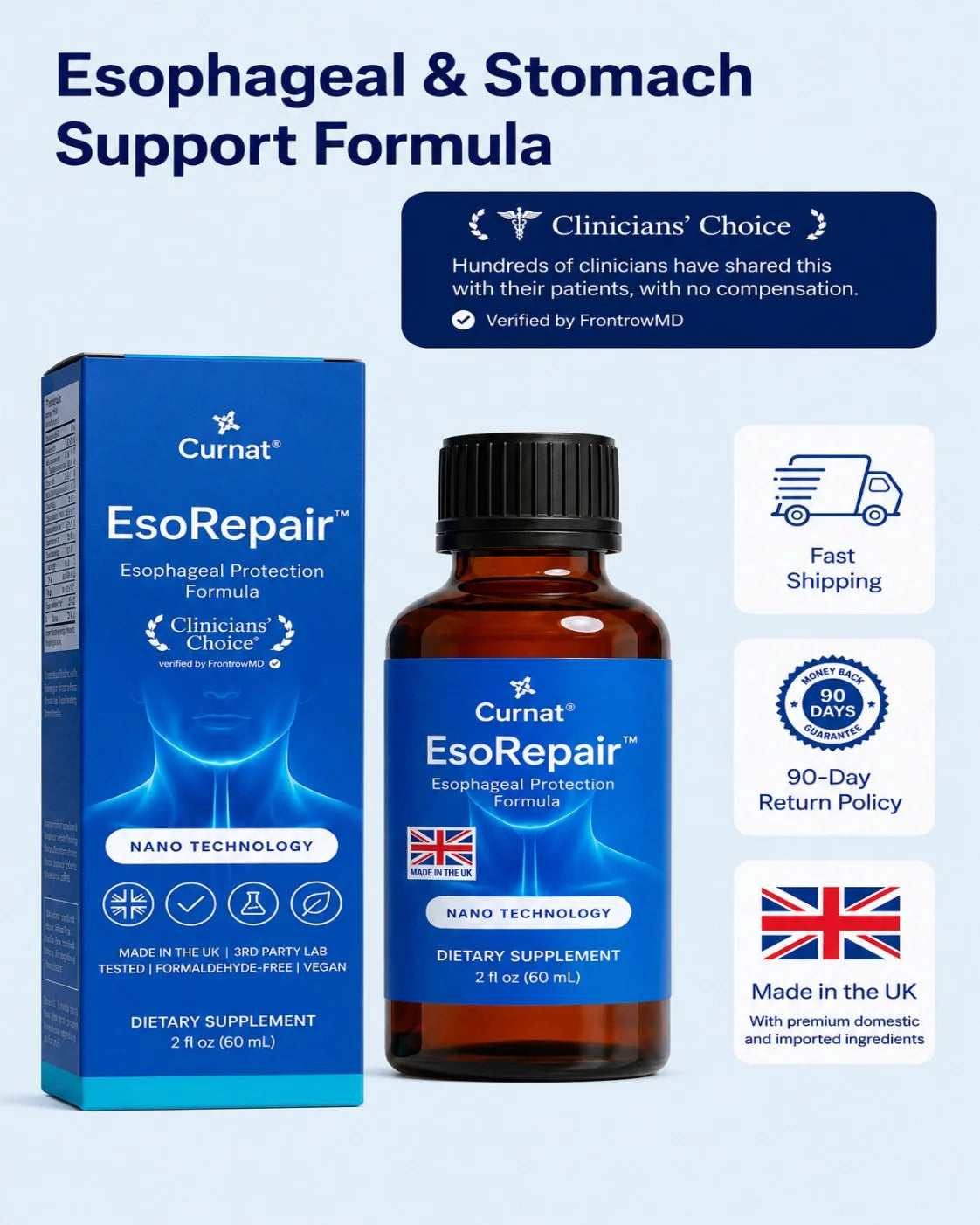 NEW Ultimate Nano-Powered Esophageal Protection Formula